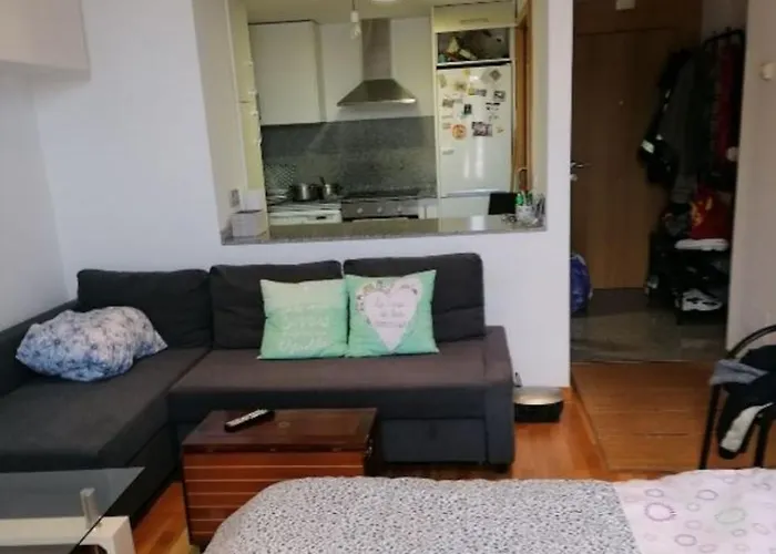 Estudio Con Piscina Comunitaria Daire *