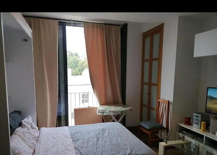 Estudio Con Piscina Comunitaria Daire