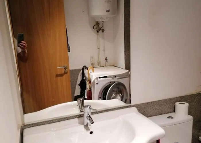 Estudio Con Piscina Comunitaria Daire *